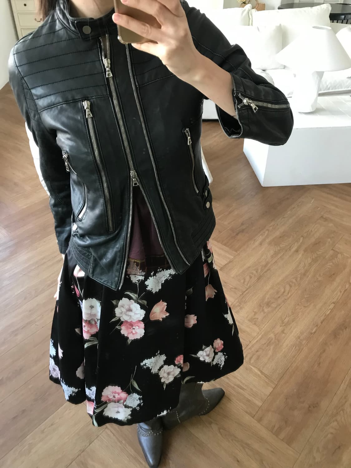 vintage leather jacket 상품이미지6