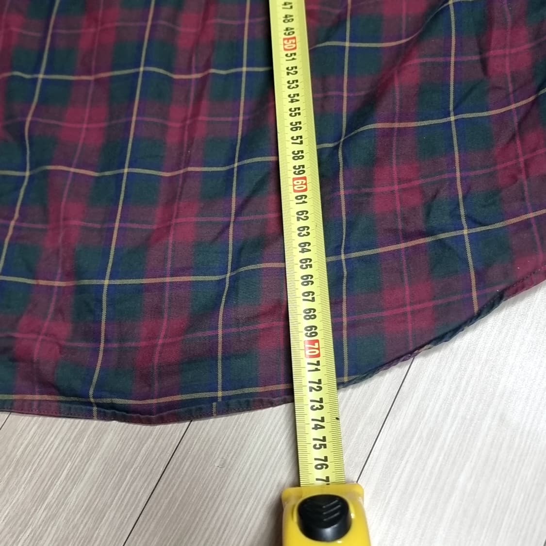 80s 폴로 랄프로렌 체크 긴팔 셔츠(100-105) 상품이미지6