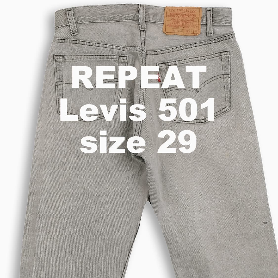 빈티지 리바이스 501 80s USA 29 인치 LV50130221 상품이미지1