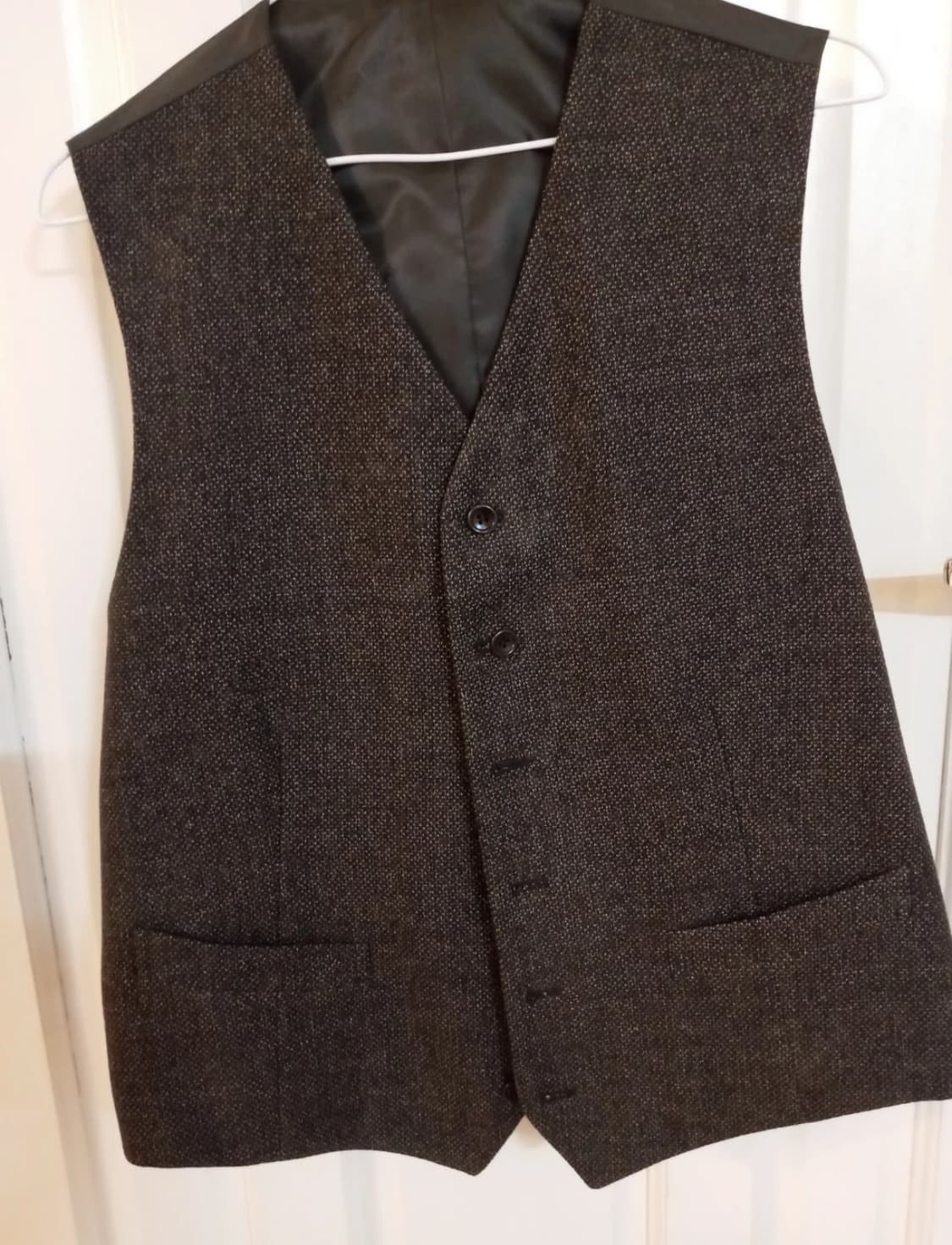 남성 브라운 쓰리피스 정장 상품이미지5