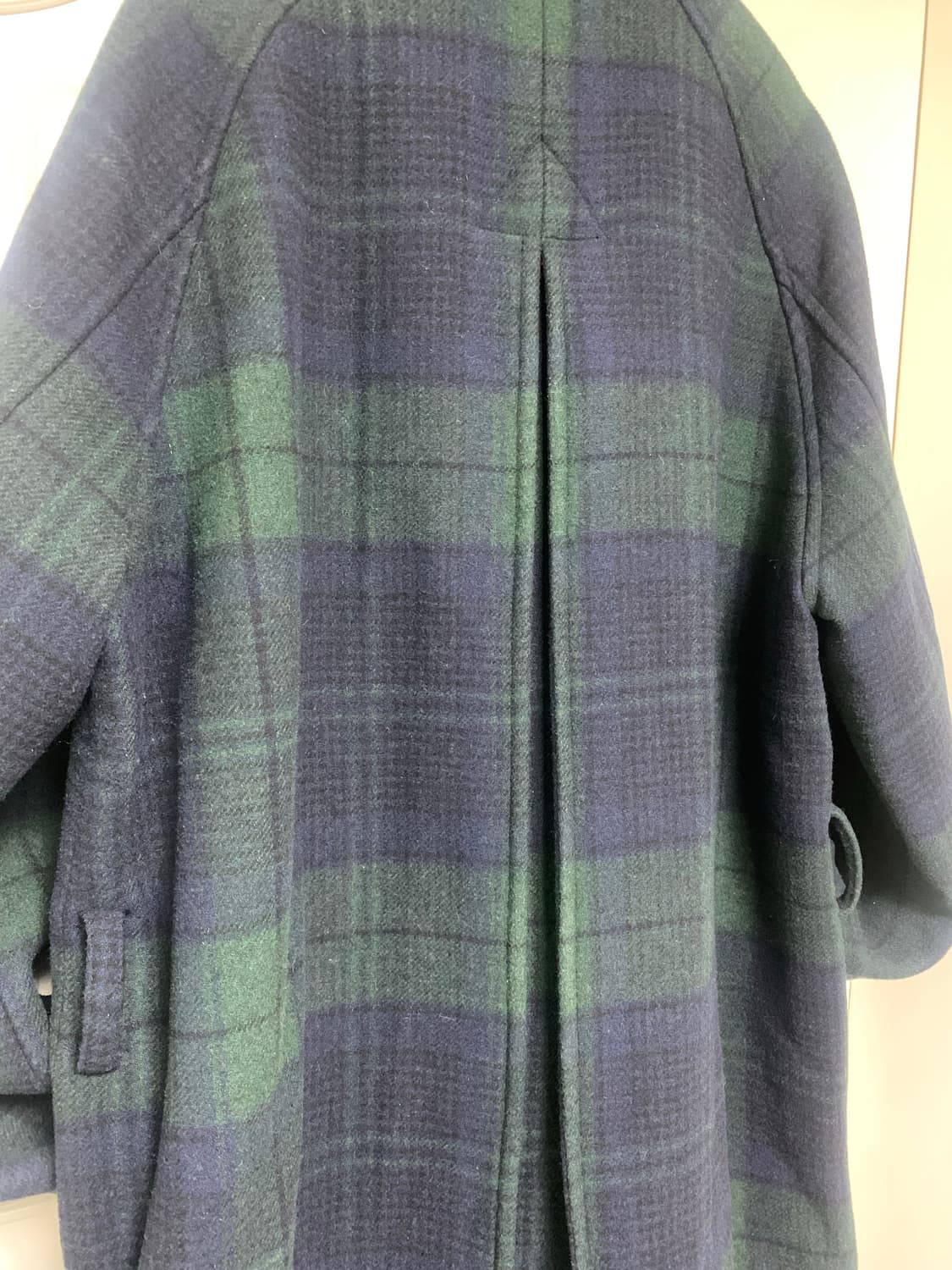 타탄체크 발마칸코트 M 상품이미지3