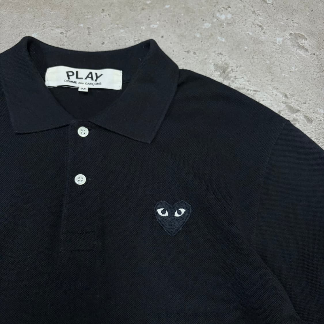 꼼데가르송 카라 반팔티[2428] 상품이미지2