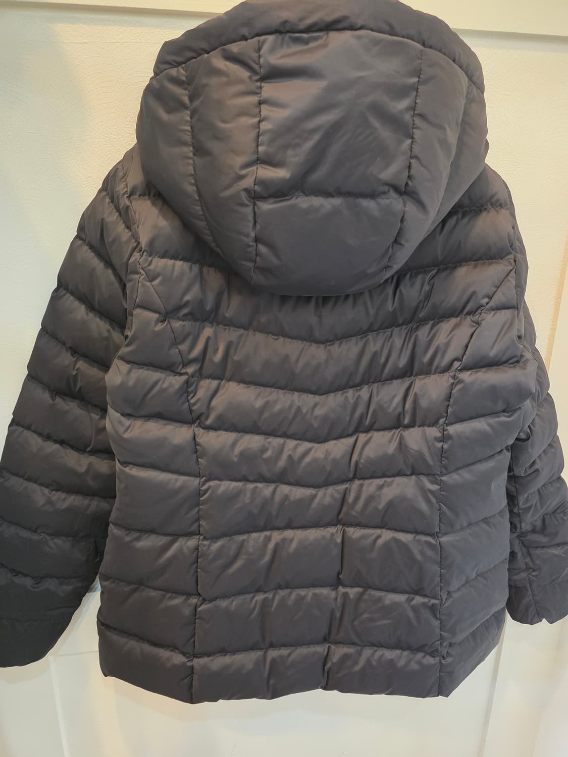 캘빈클라인 퍼포먼스 블랙 후드패딩 XL 상품이미지5