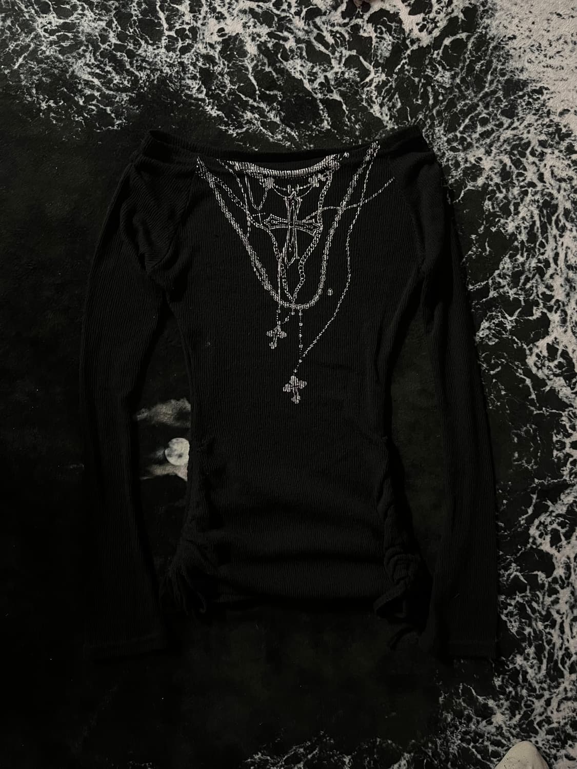 펑크 셔링니트 상품이미지1