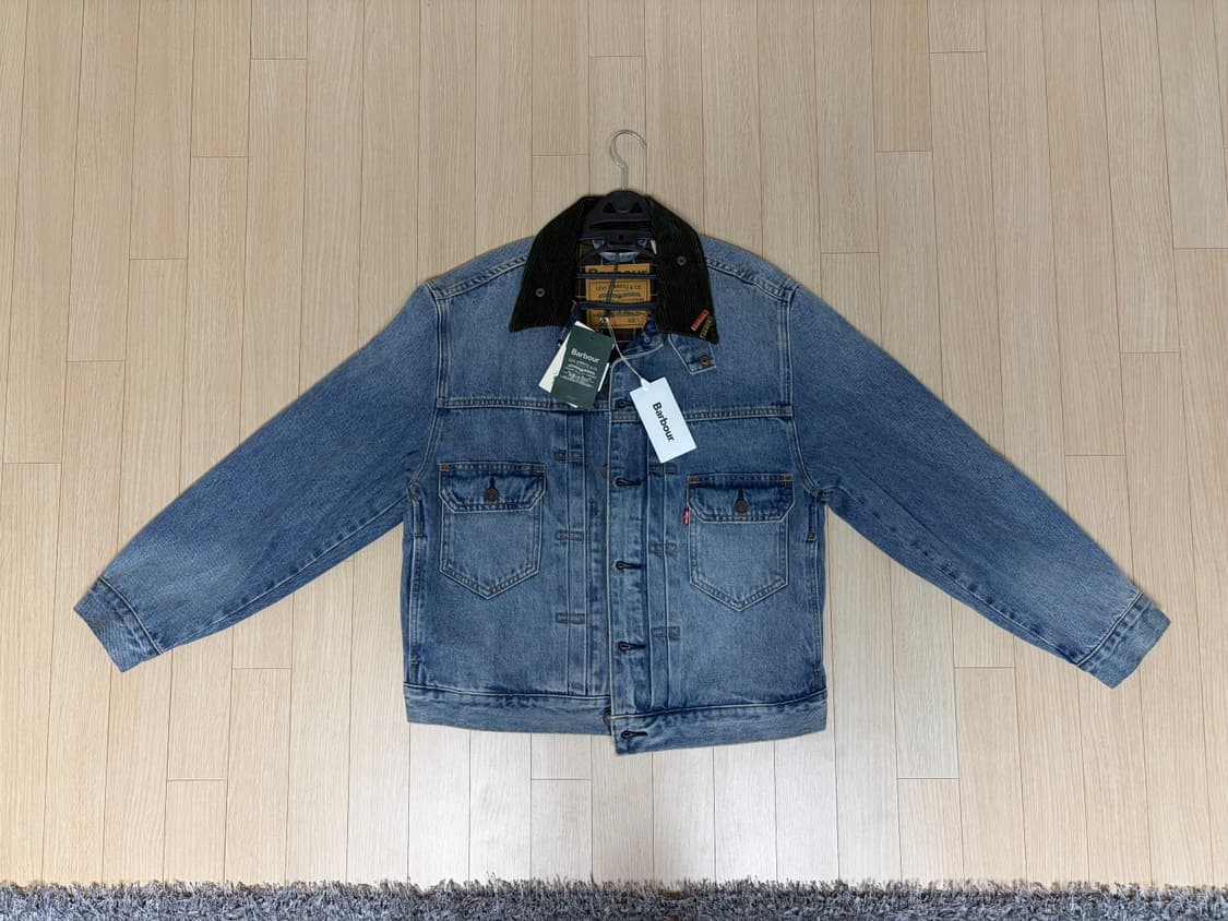 리바이스x바버 타입2 트러커 자켓 / S / 새상품 상품이미지1
