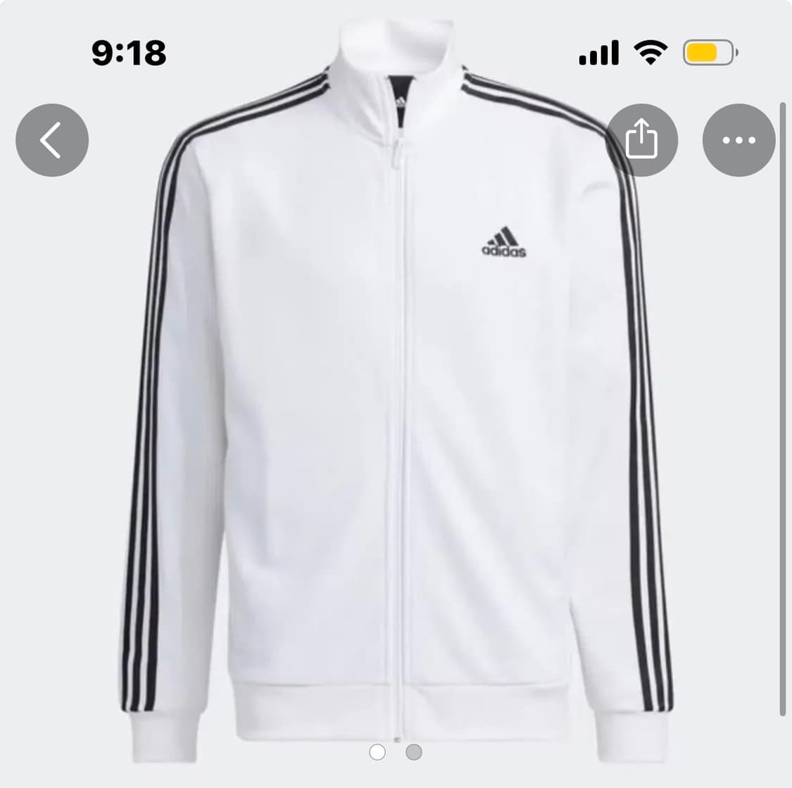 아디다스 져지 화이트 s구해여 상품이미지1