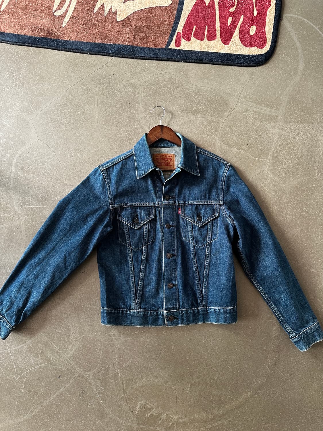 90s Levis LVC 3세대 jpn 데님 트러커 자켓 상품이미지1