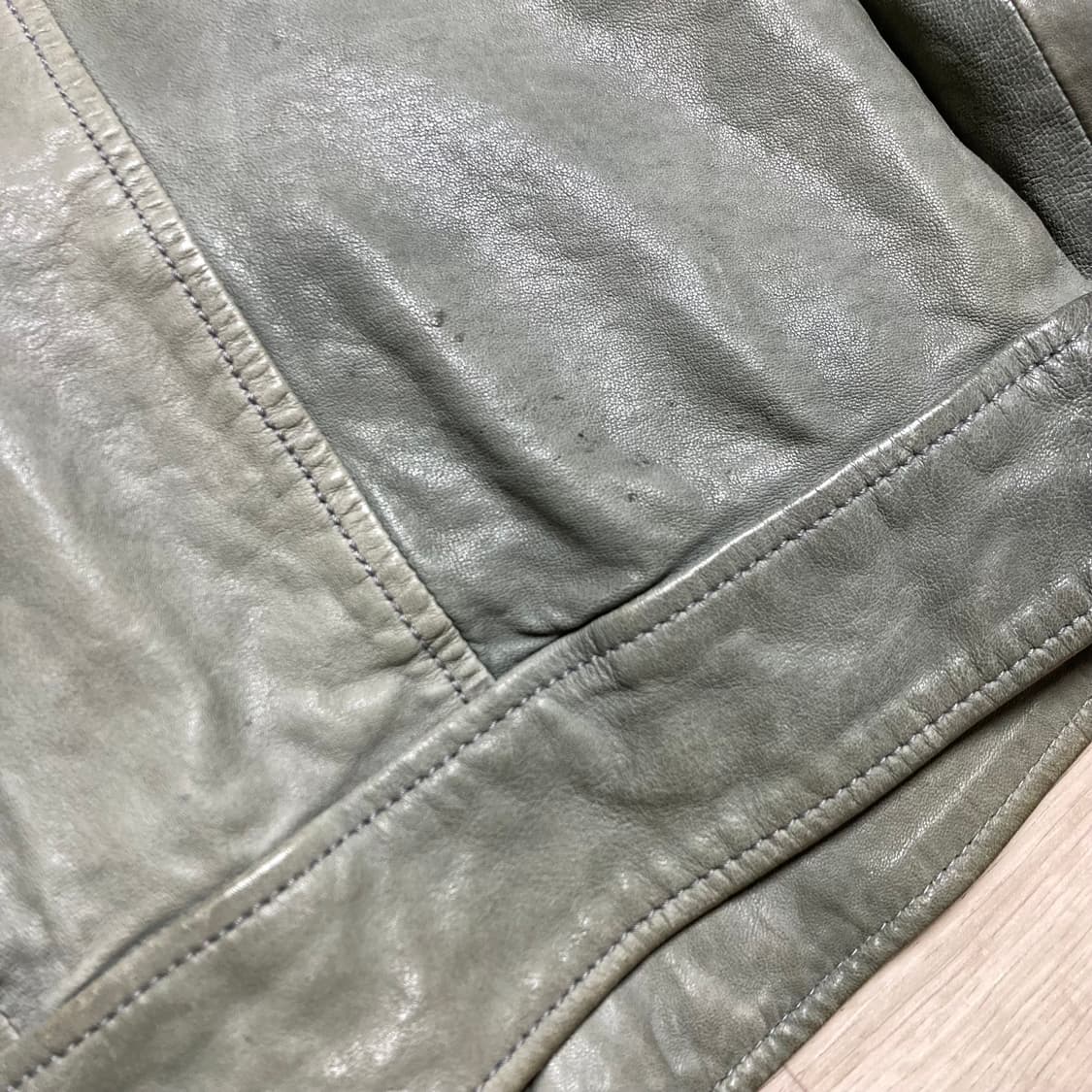 엠포리오 알마니 08ss 베라펠레 가죽 자켓 상품이미지7