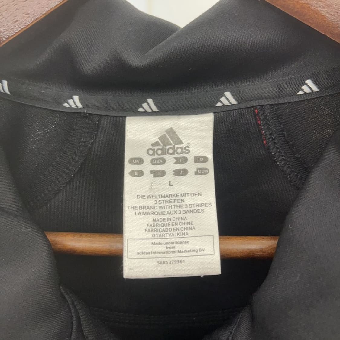 아디다스 올드스쿨 레트로 크로스 배색 져지 집업 L C09219 상품이미지5