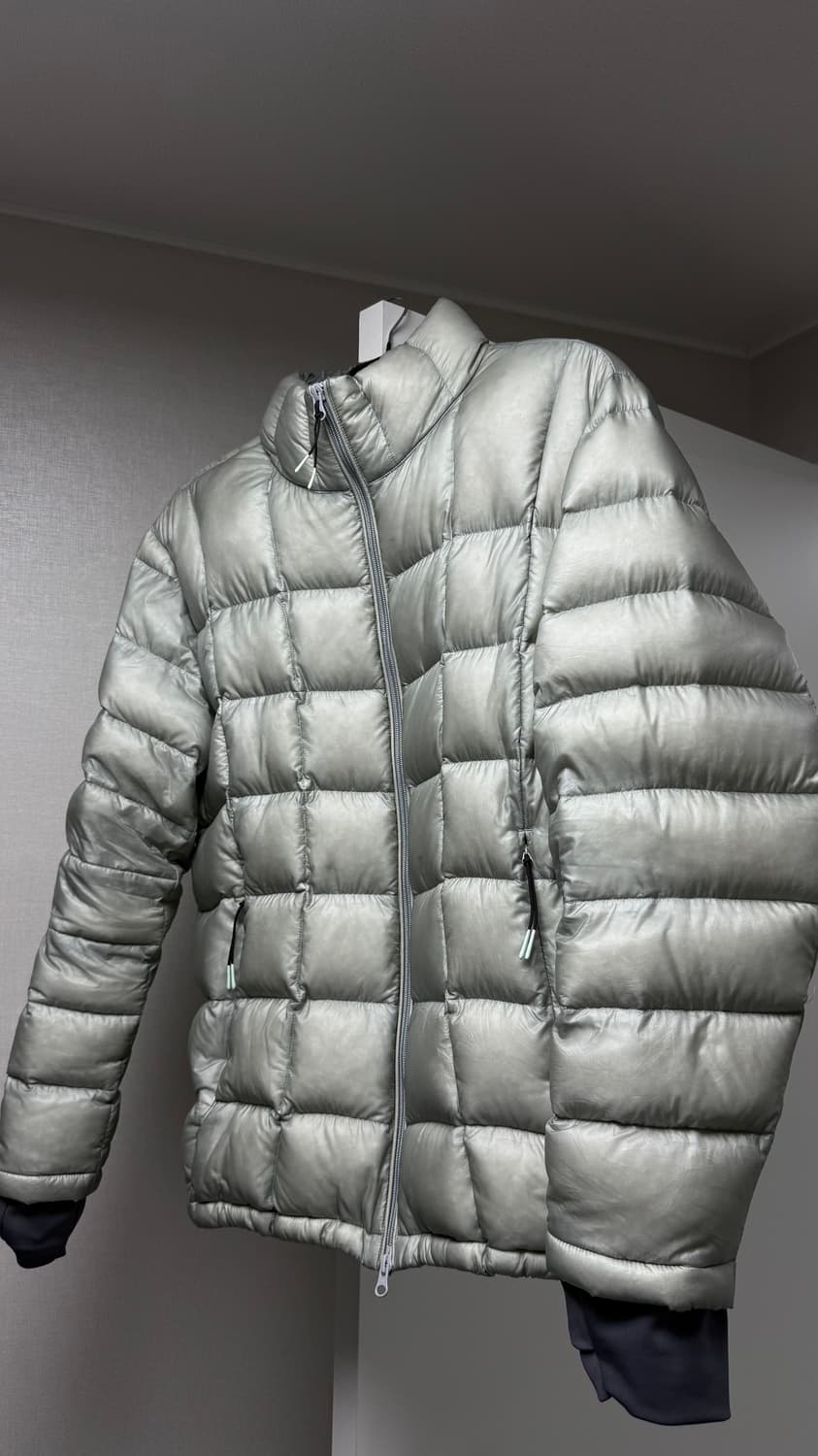 [3(L)] 999휴머니티 modular 모듈러 경량 패딩 -라이트그레이 상품이미지3