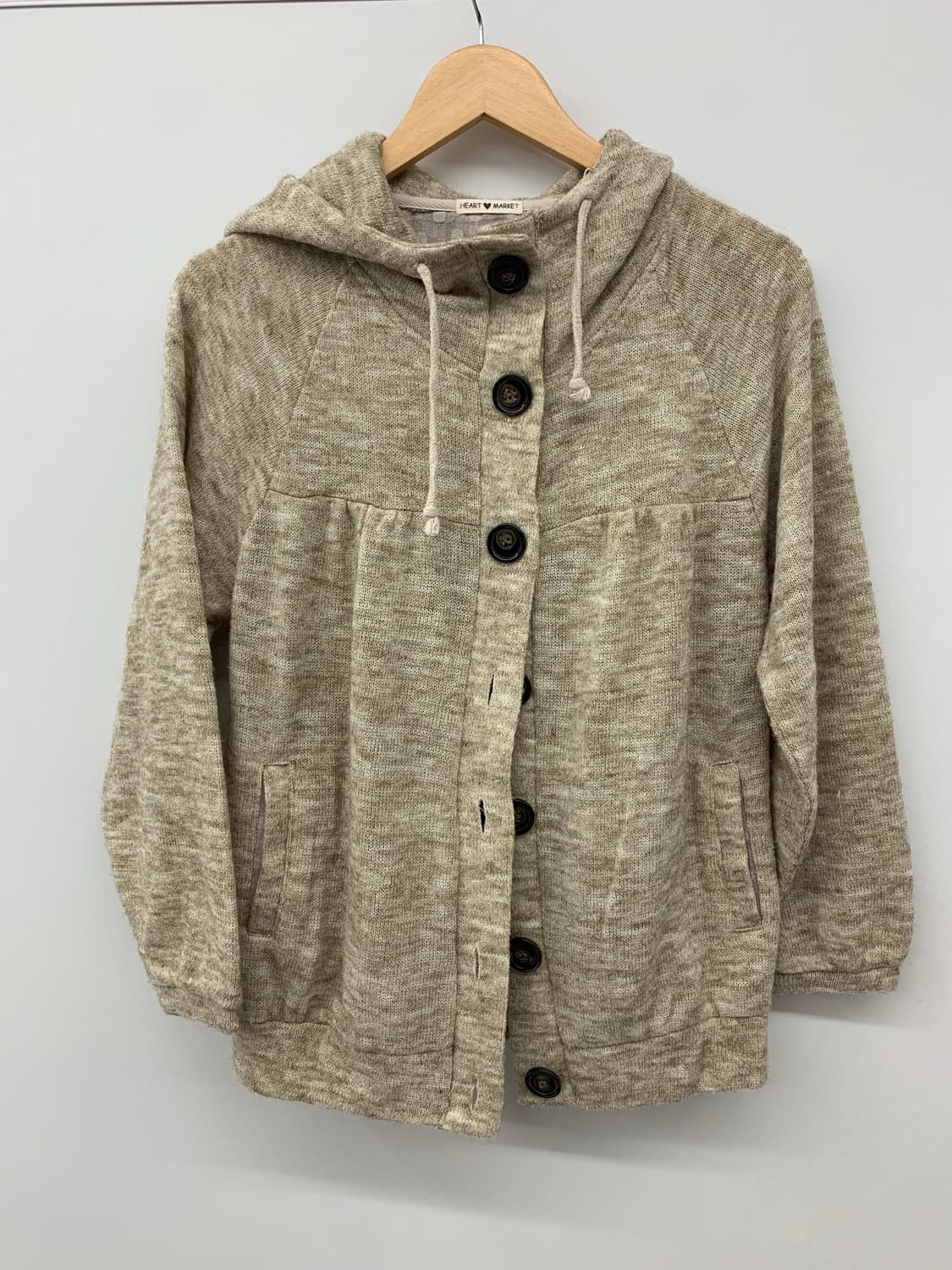 Heart market 모리 후드 가디건 상품이미지4