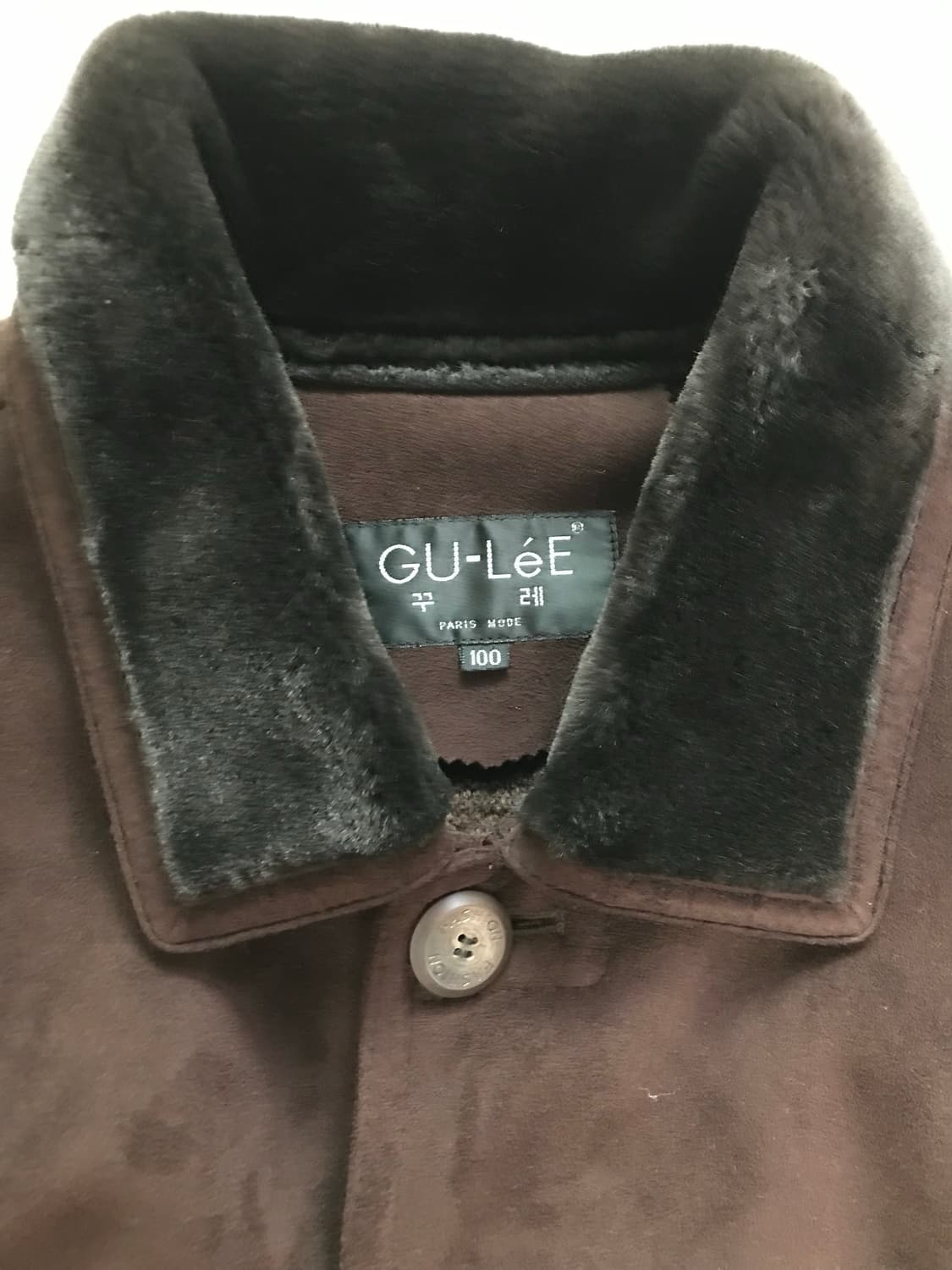 빈티지 스웨이드 하프코트 상품이미지2