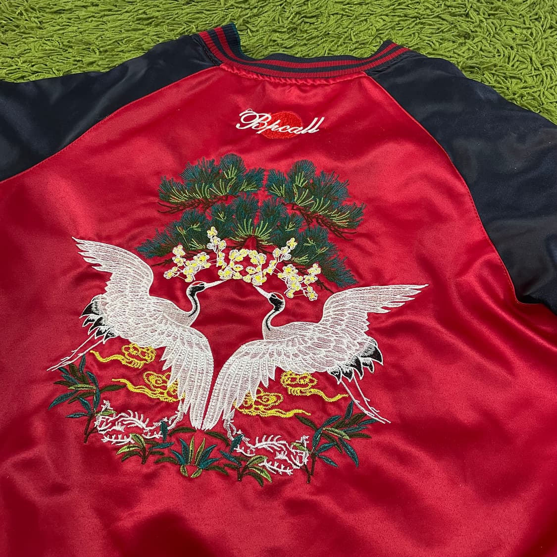 빈티지 리버시블 자수 블루종 상품이미지8