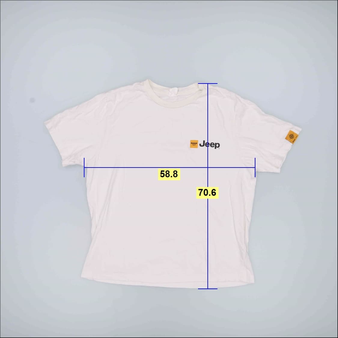 XL 지프 스몰로고 반팔티 0402H1 상품이미지5