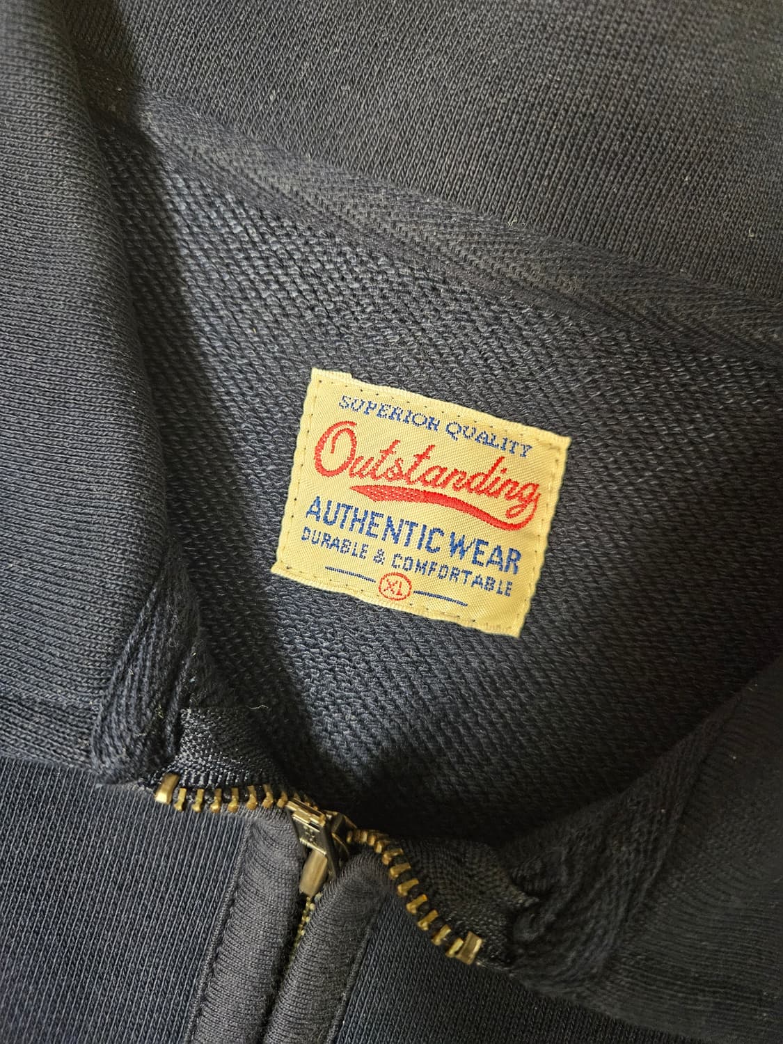 아웃스탠딩 세인트루이스 반집업 스웻 상품이미지3