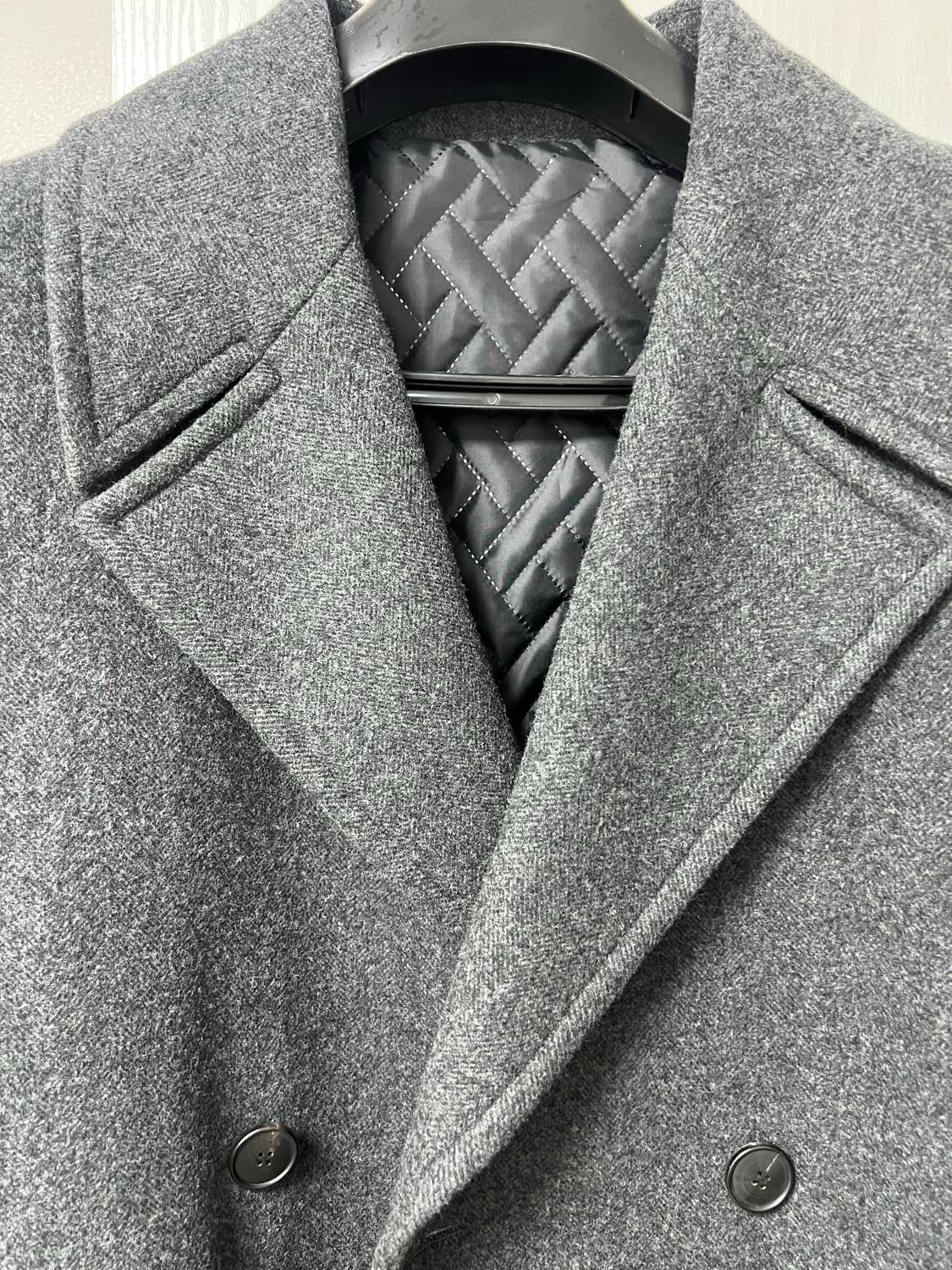 ZIO SONGZIO 캐시미어 더블 코트 105 판매합니다 상품이미지4