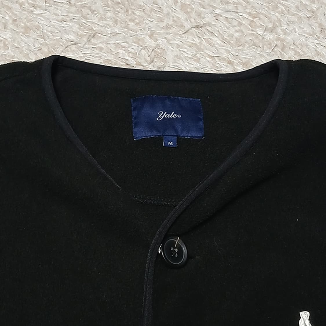 예일 오버핏 플리스 가디건 M 상품이미지3