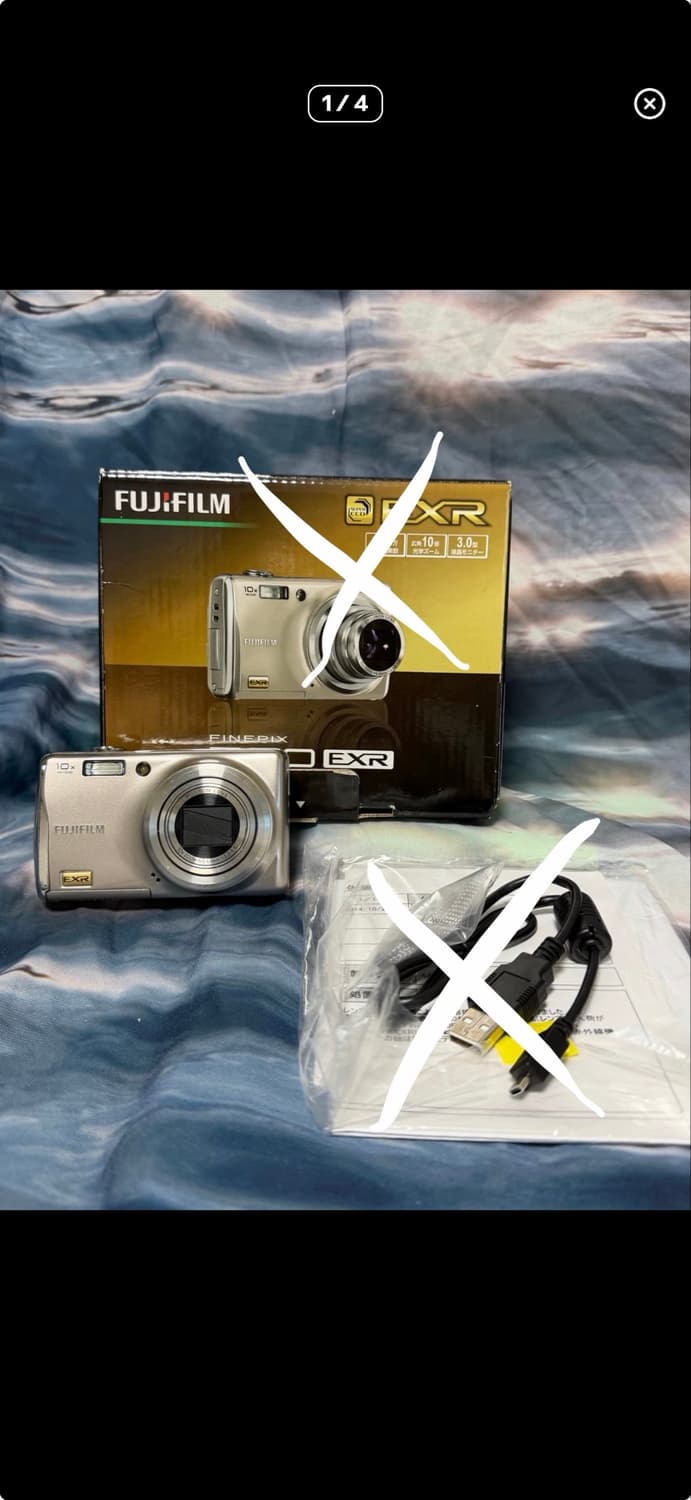 후지필름 파인픽스 f80exr 실버 카메라🤍✨ 상품이미지4