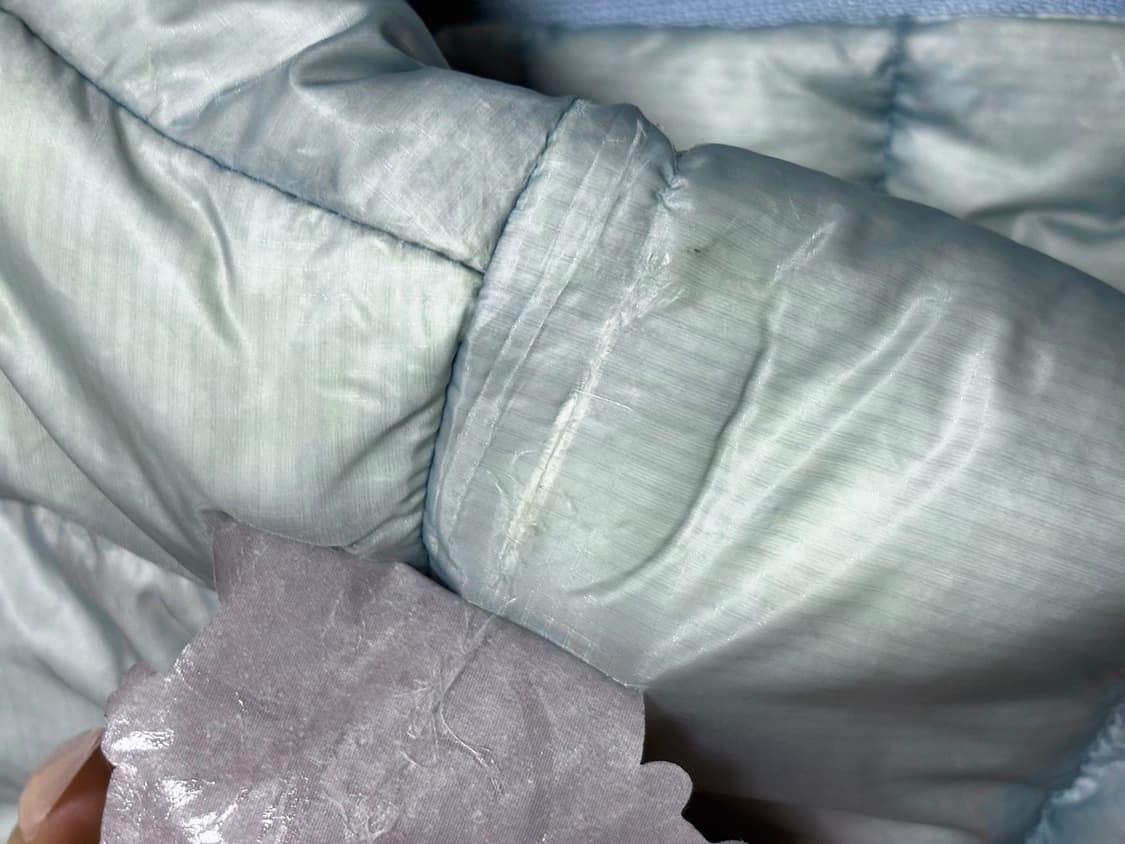 산산기어 23fw 서픽스 패딩 자켓 스카이블루 상품이미지5