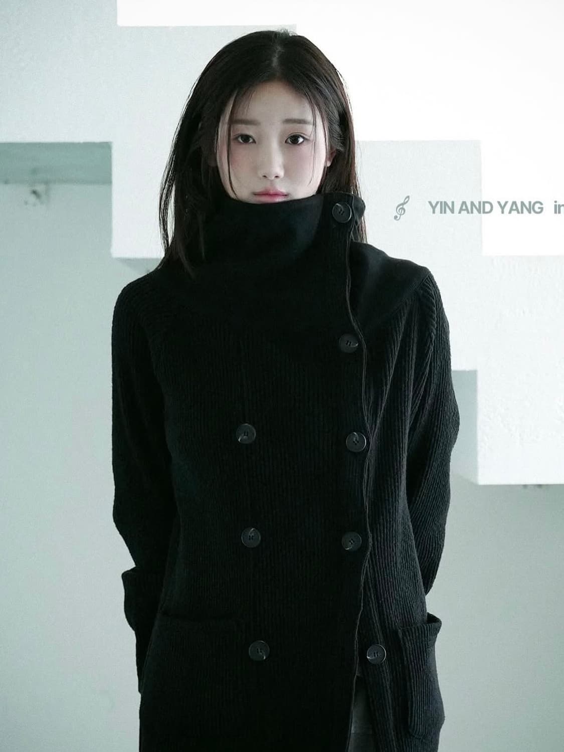 인앤양인하모니 더블 버튼 가디건 yinandyang cardigon 상품이미지2