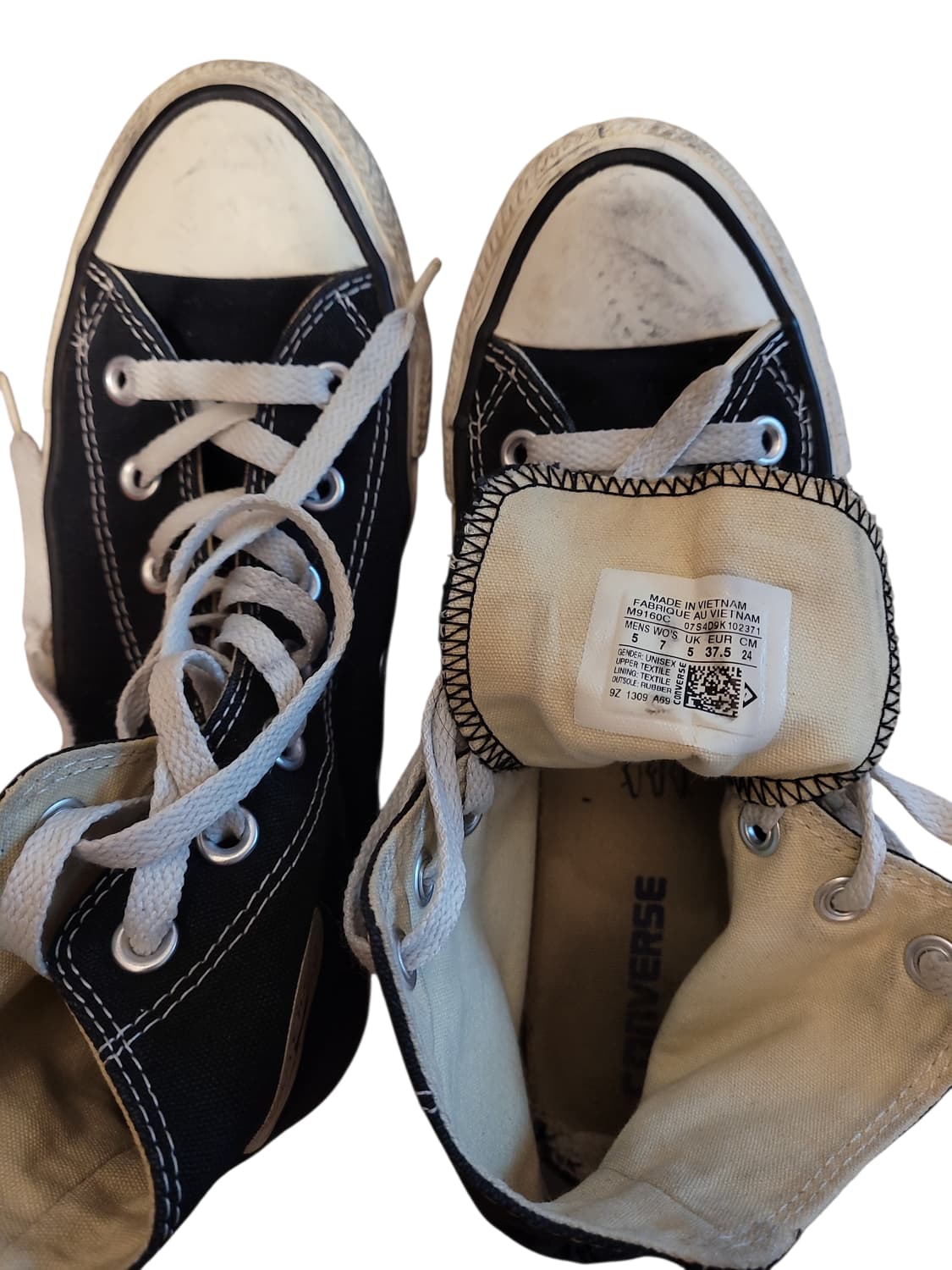 컨버스 척테일러 하이 블랙 스니커즈  상품이미지3