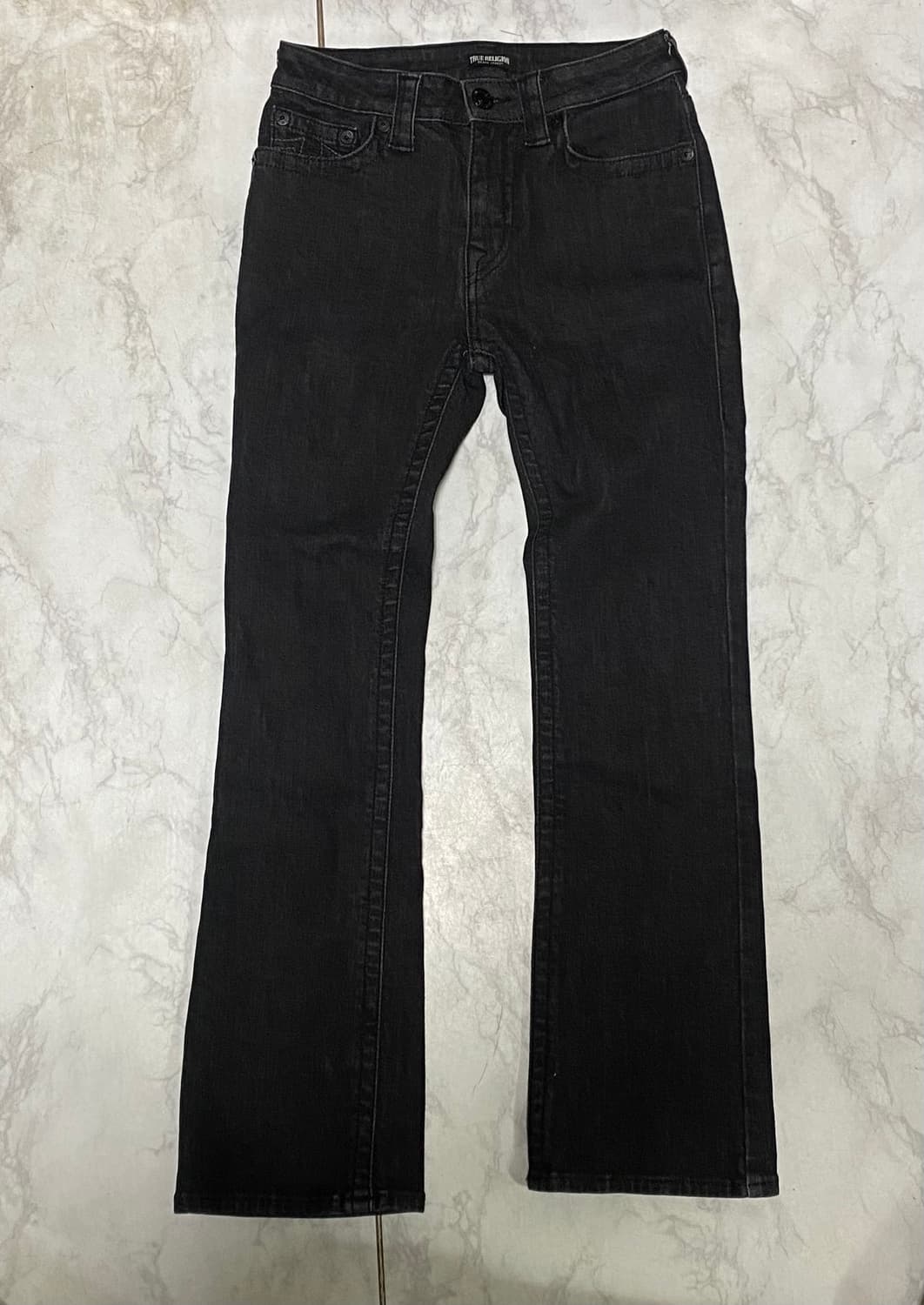 트루릴리젼 블랙진 허리 28 인치 남녀공용 상품이미지1