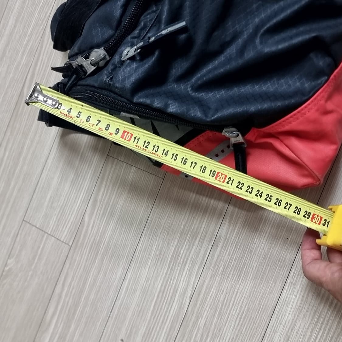 90s 일본판 나이키 더플백 블랙 레드 상품이미지8
