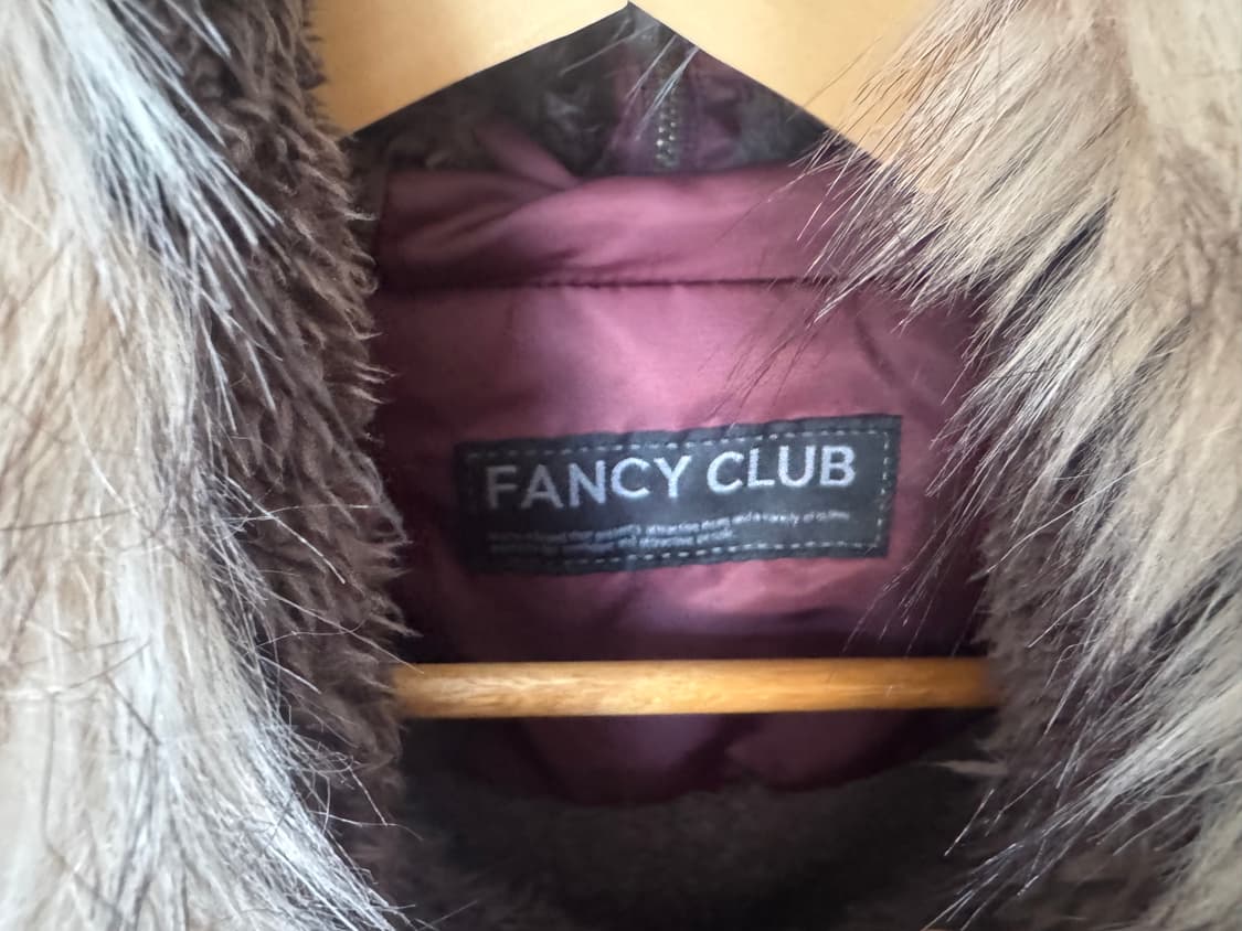 FancyClub 아일렛 패딩 버건디 상품이미지2