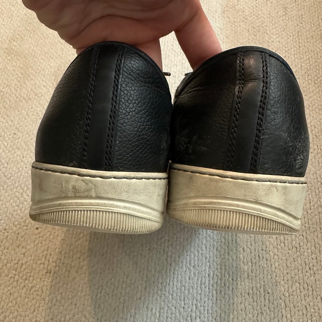 랑방 Lanvin 레더 스니커즈 상품이미지9