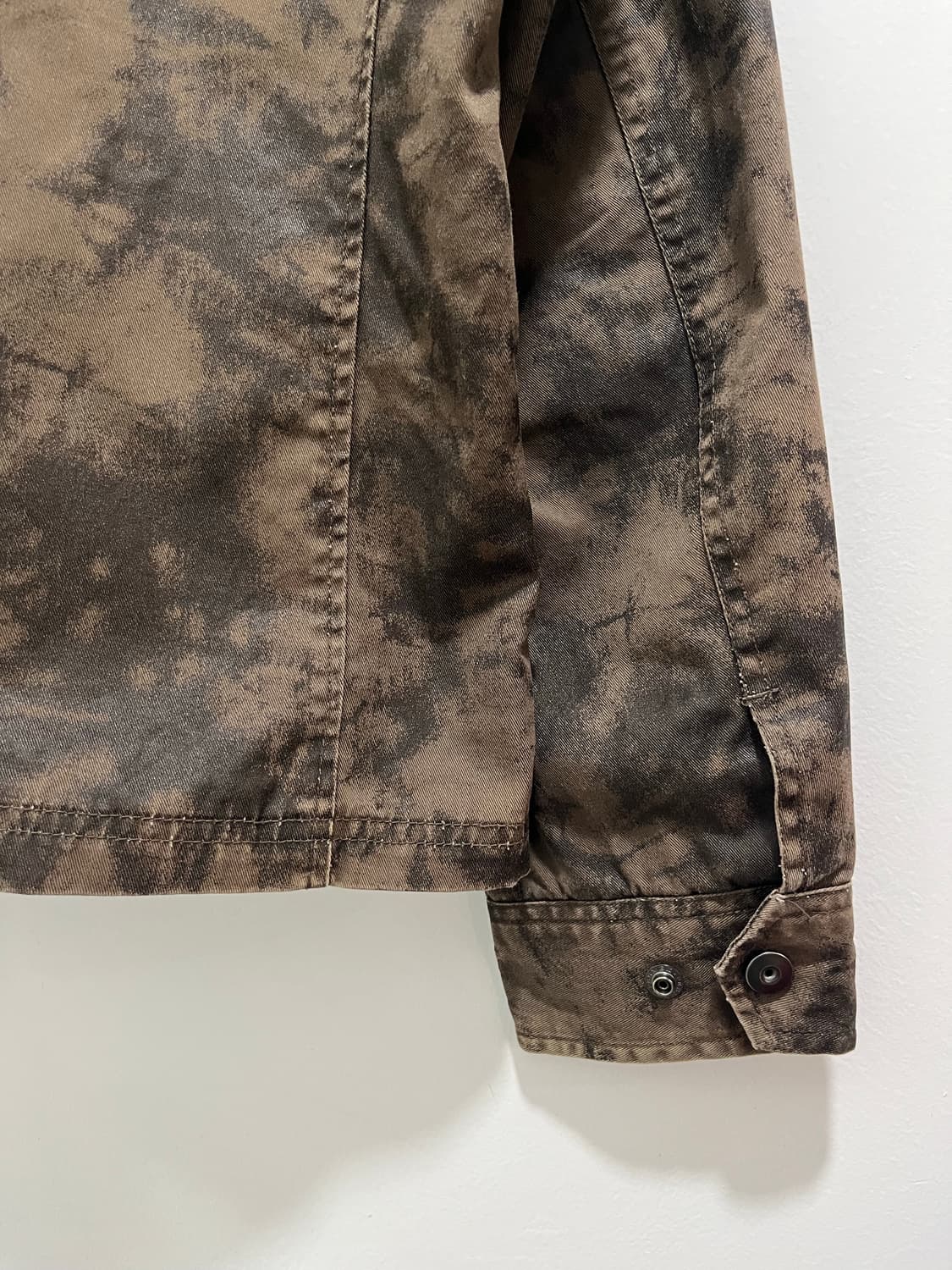 일본 빈티지 락펑크 타이다이 넥버클 집업 자켓  상품이미지10