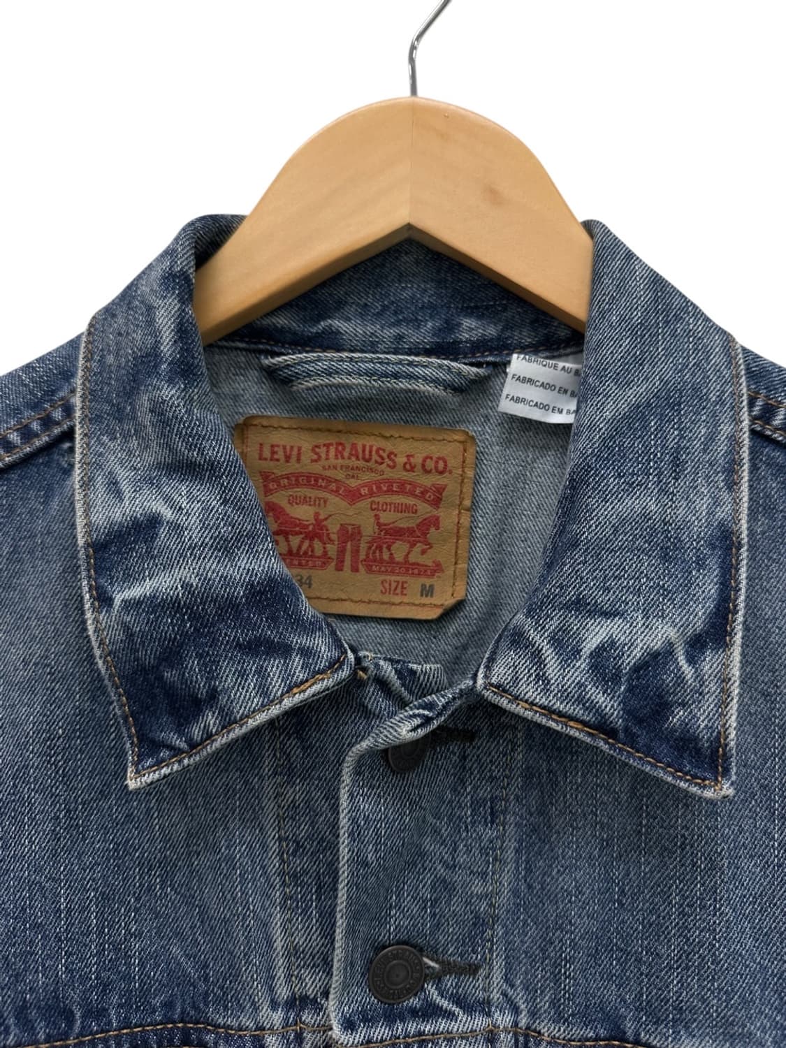 리바이스 청자켓 (M)  상품이미지3