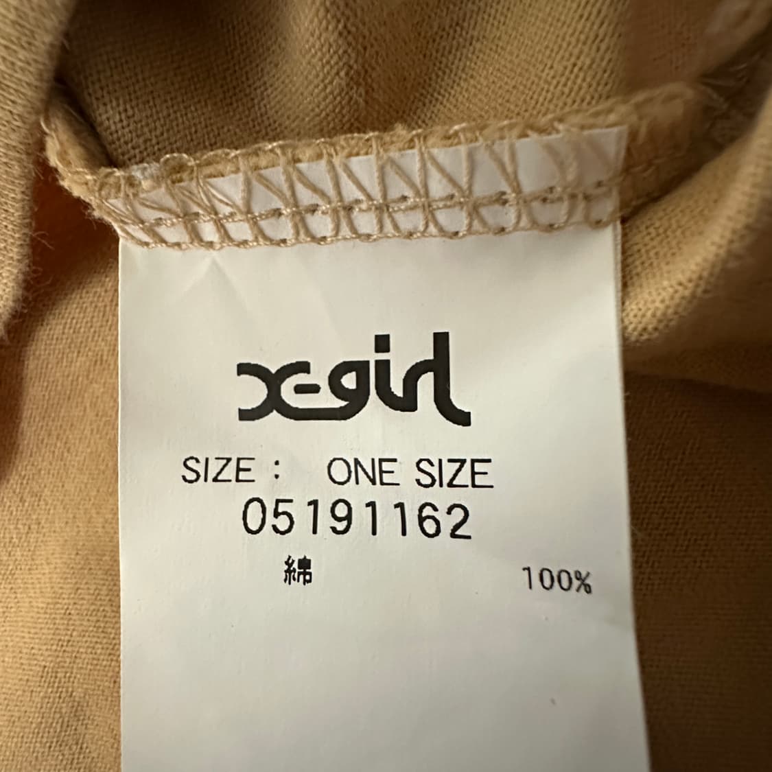 X-GIRL crop t-shirt 상품이미지5