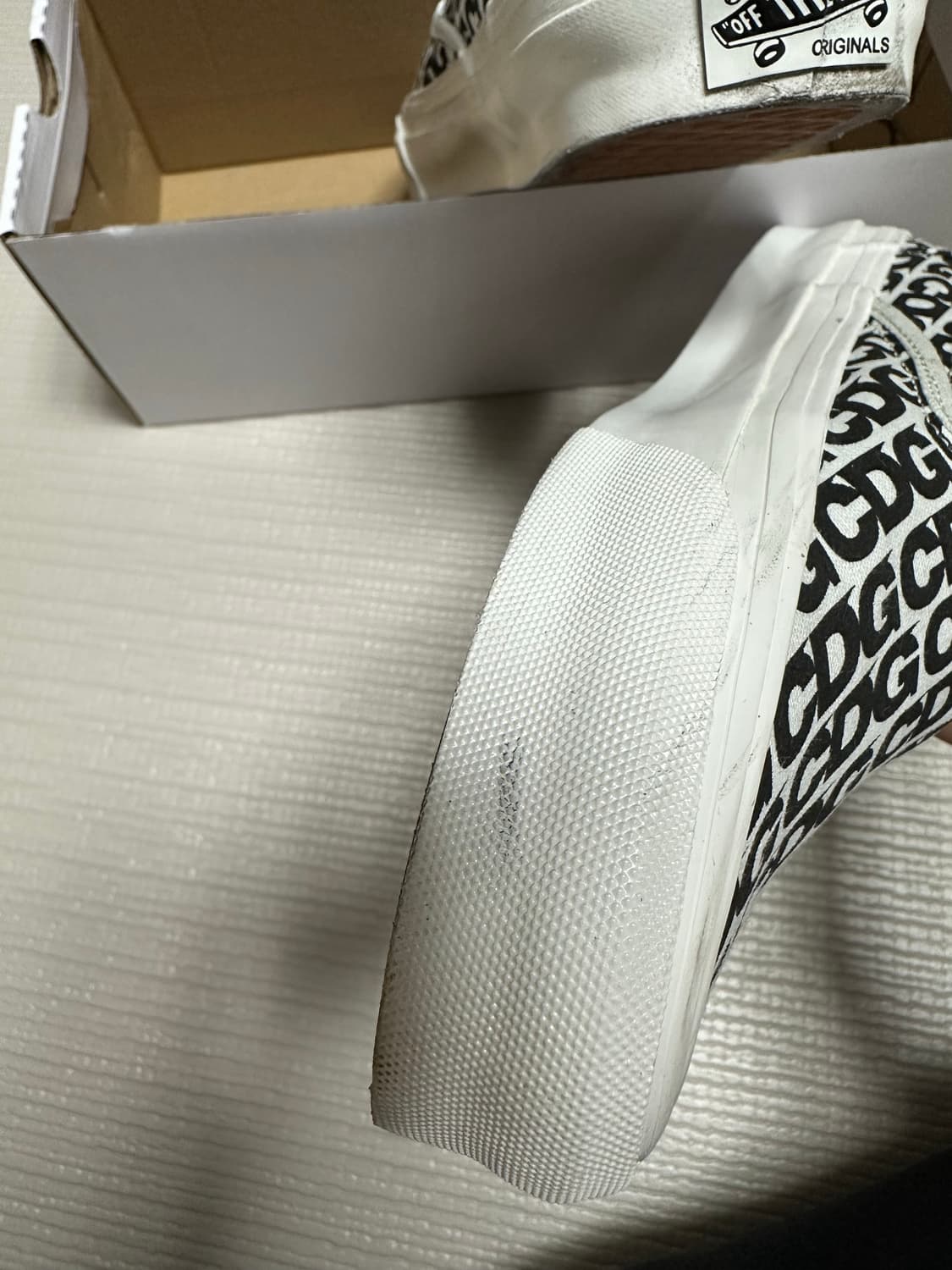 CDG 꼼데가르송 반스 슬립온 상품이미지6