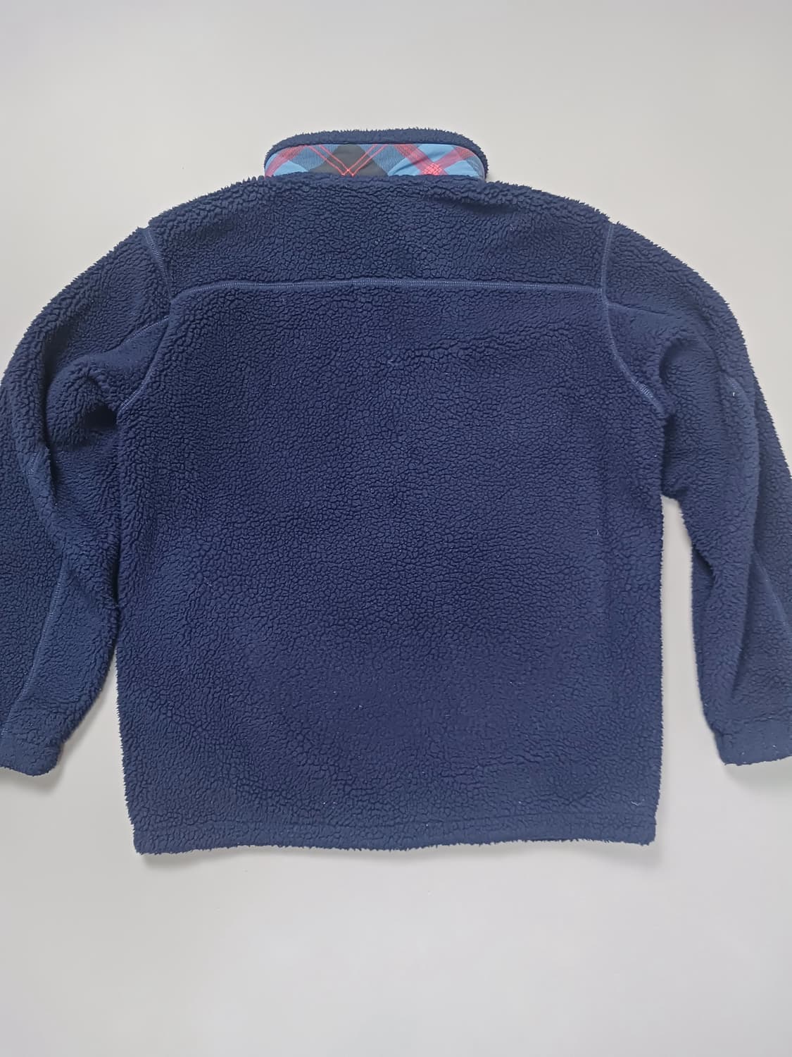 [L] 유니클로 X JW앤더슨 플리스 풀집업 블루종 네이비 상품이미지6