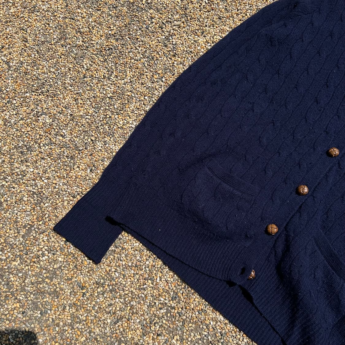 폴로(POLO RalphLauren)네이비 울 가디건 상품이미지3