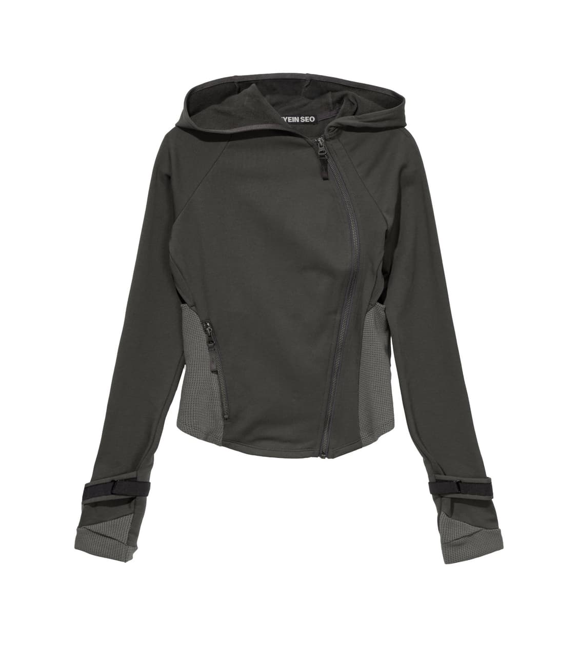 혜인서 HYEIN SEO Hooded Asymmetric Zip Top 상품이미지1