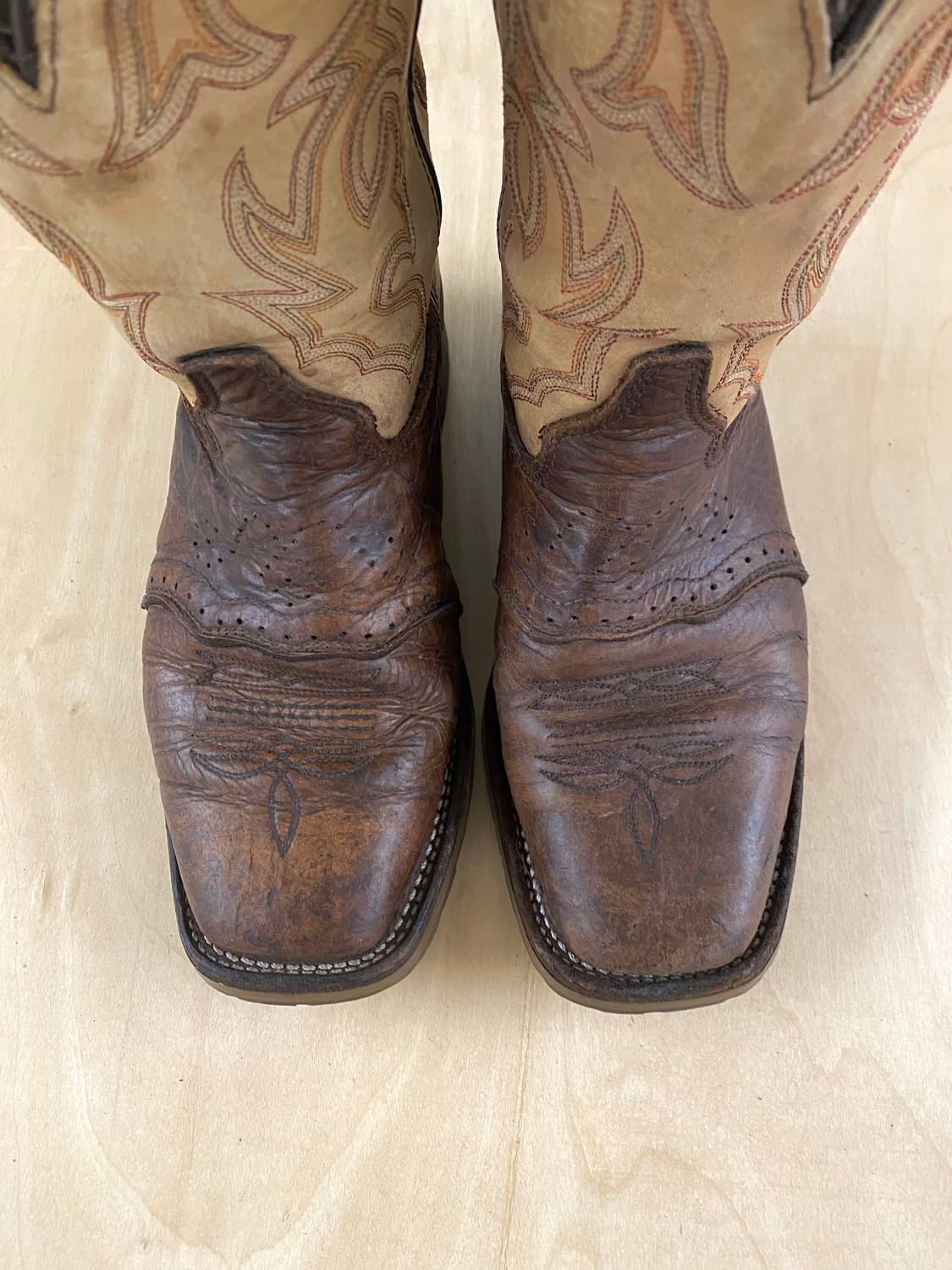 VTG square toe western boots 스퀘어토 웨스턴 부츠 상품이미지3