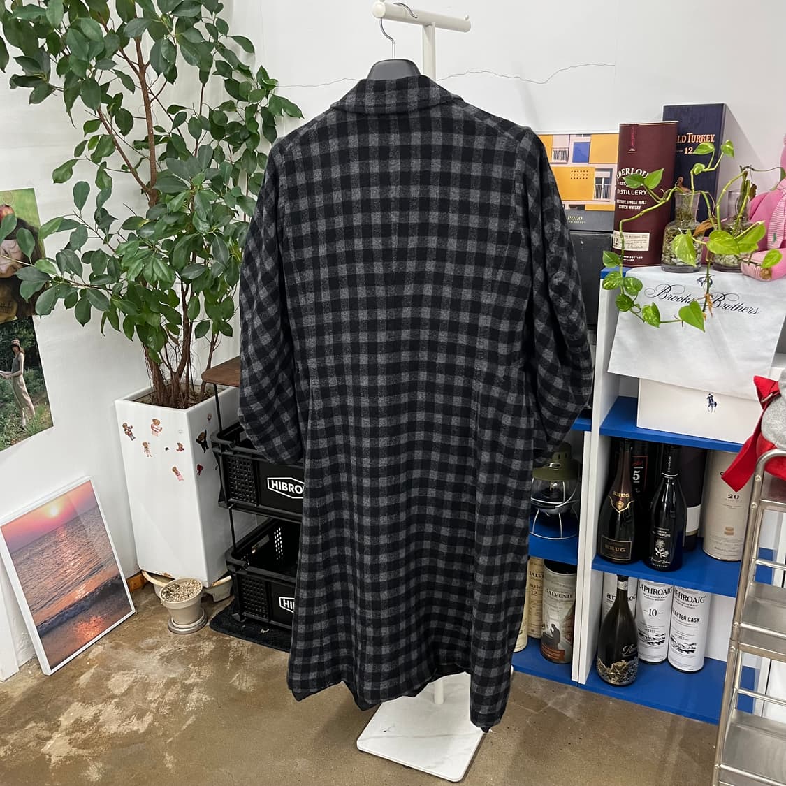 꼼데가르송 트리콧 울코트 S 상품이미지8