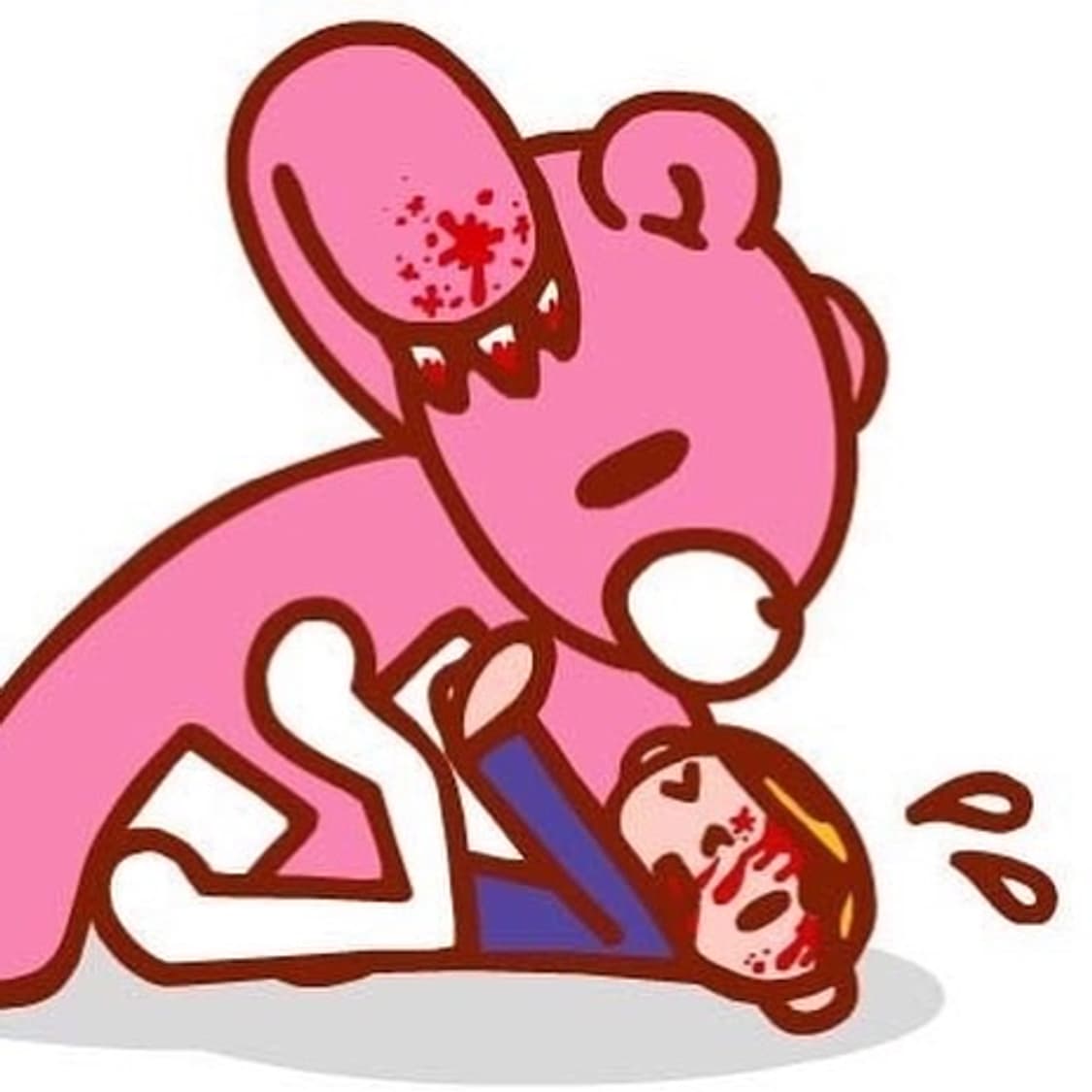 글루미 베어 - 2010 티셔츠 상품이미지3