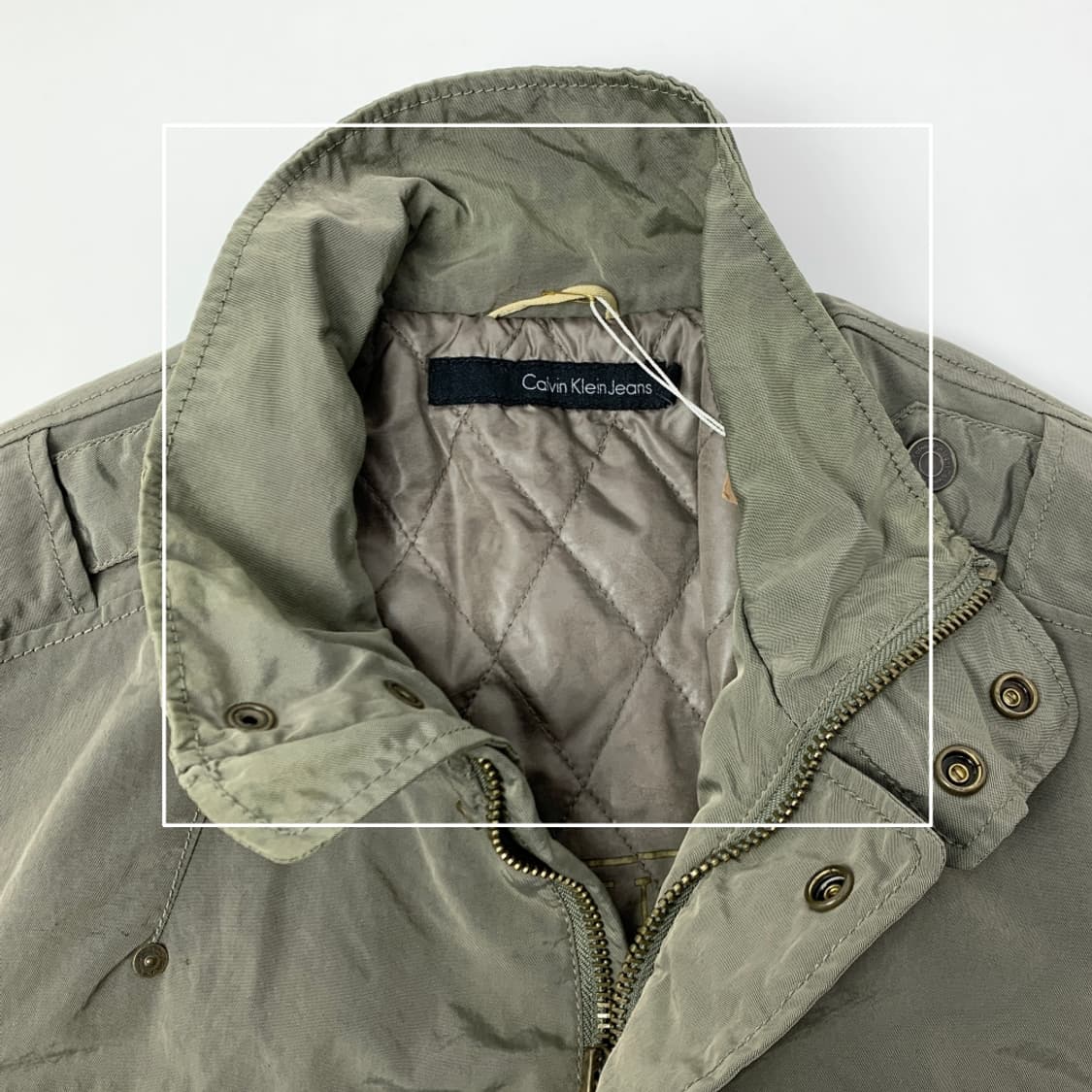 [M/정품]캘빈클라인 필드 자켓 상품이미지4