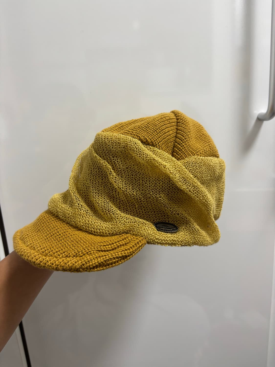 Ca4la 니트 드레이프 캡 상품이미지2