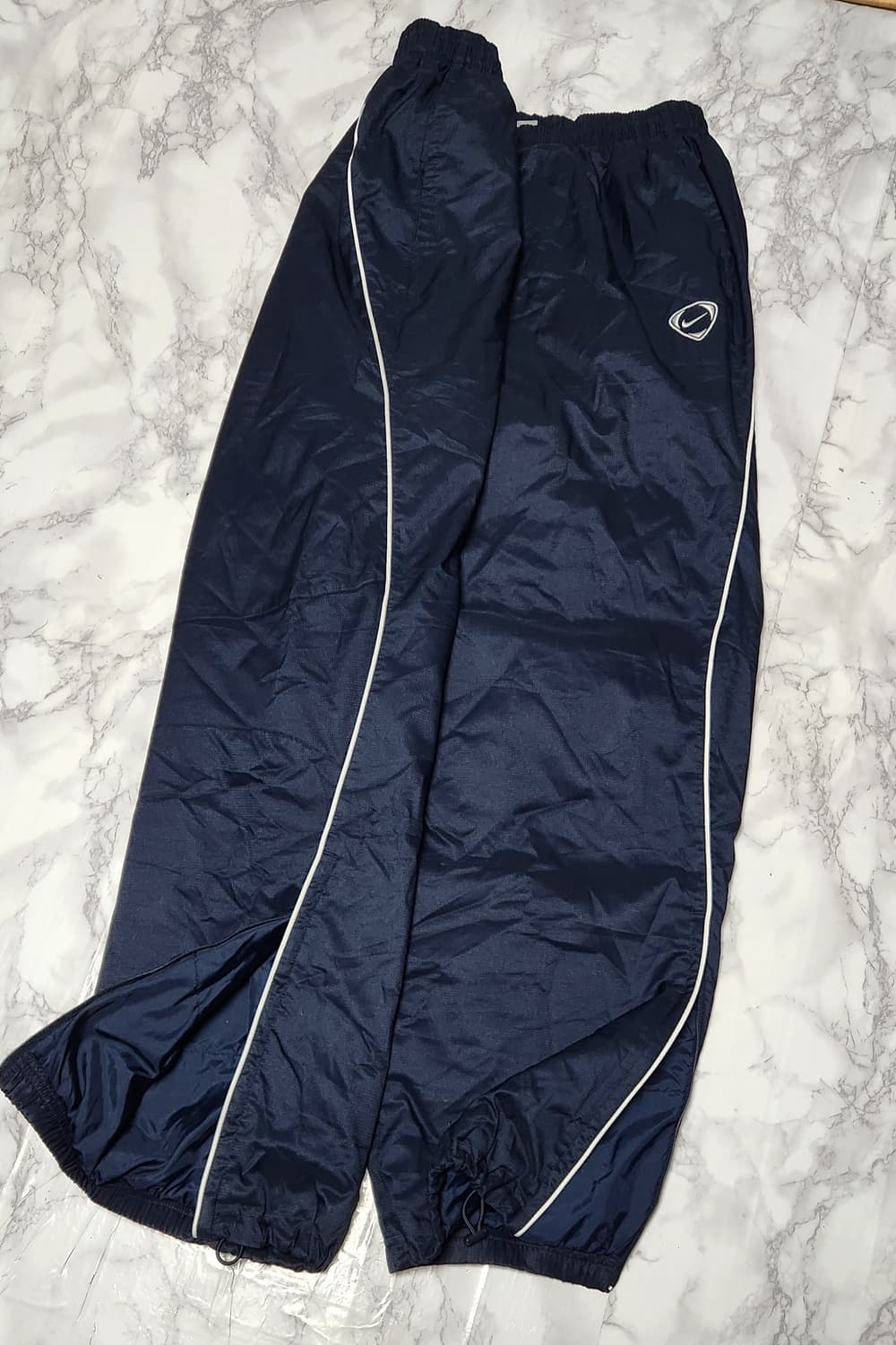 나이키 사이드라인 딥네이비 누빔 트랙팬츠 바람막이 바지 상품이미지4