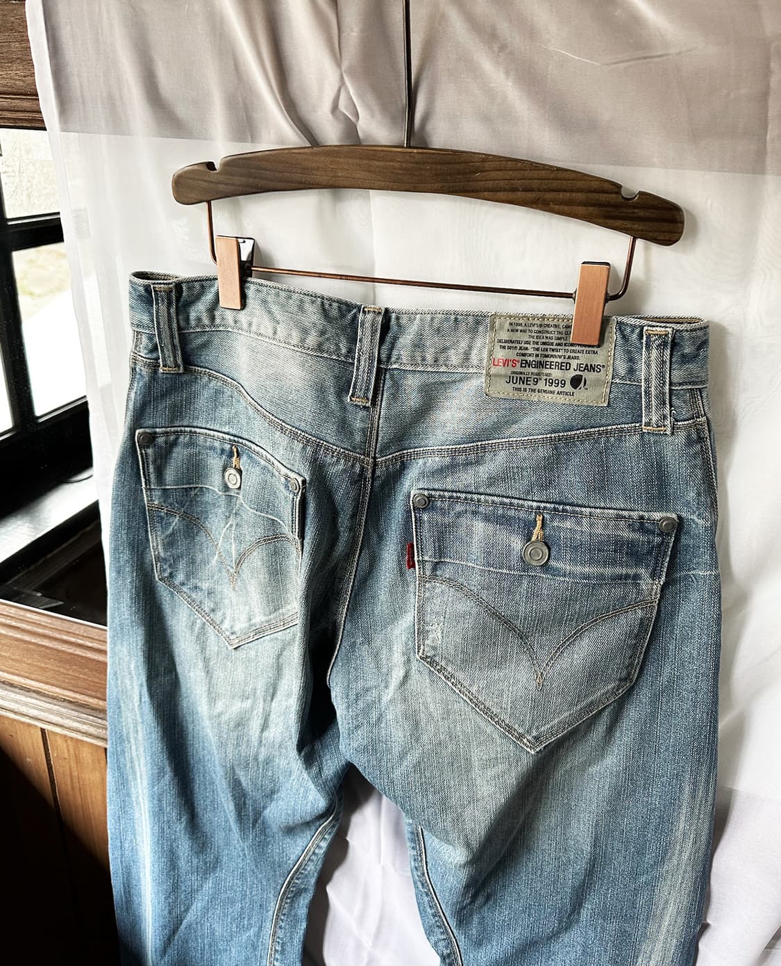 LEVI'S engineered june9 1999 w30 상품이미지8