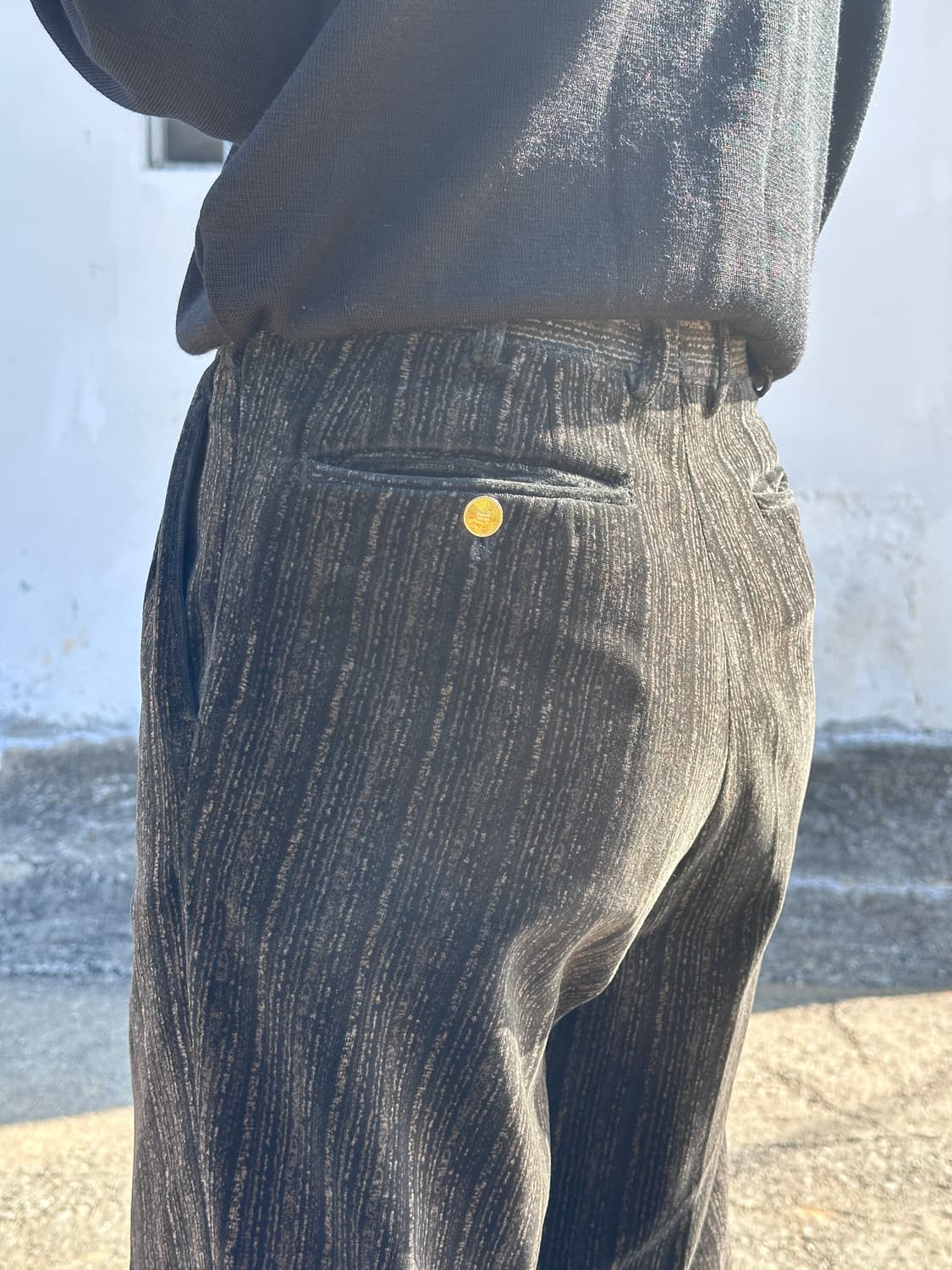 80~90’s 빈티지 벨벳 무드 팬츠🖤 상품이미지6