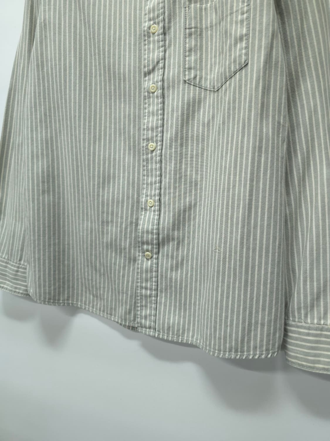 에피그램(epigram) 선염 스트라이프 셔츠 (여성66~66반) 상품이미지4