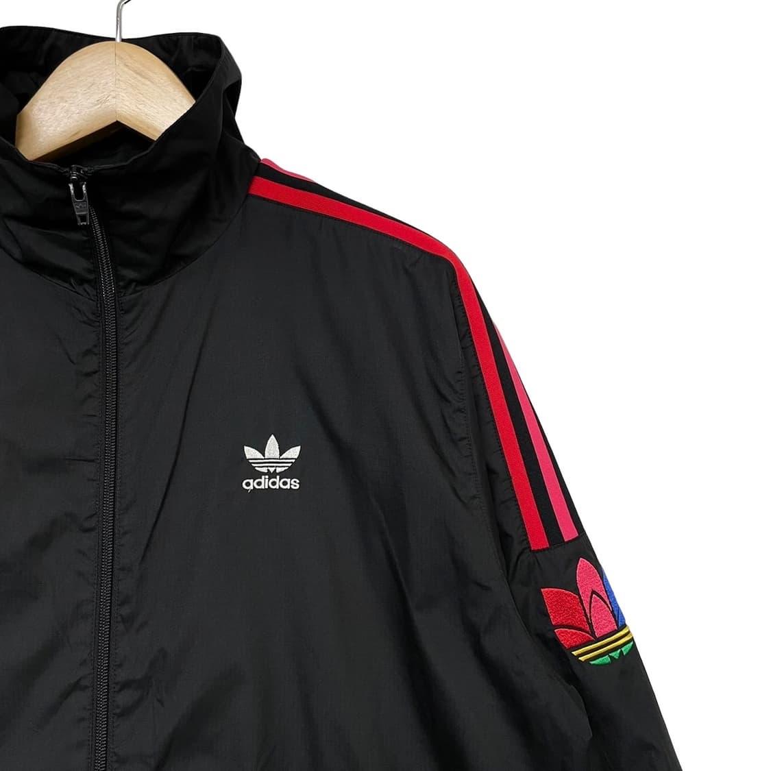 아디다스 3D 트레포일 우븐 바람막이 자켓 상품이미지4