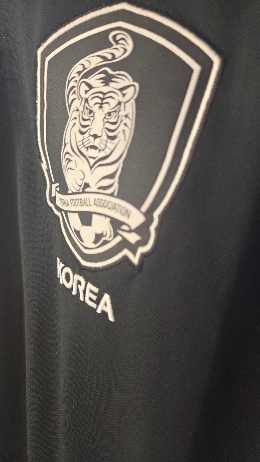 대한민국 국가대표팀 트랙 자켓 블랙 상품이미지2