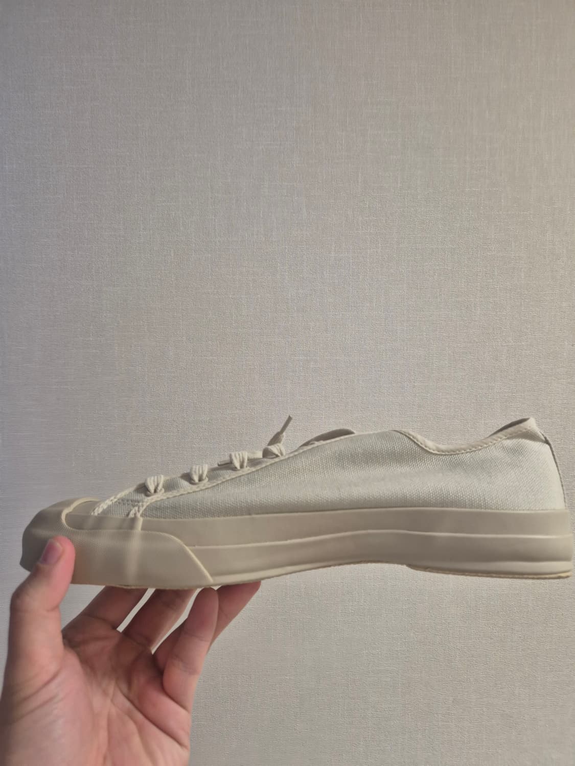 [새상품/260] 스튜디오 니콜슨 x 문스타 메리노 스니커즈 도브 상품이미지3