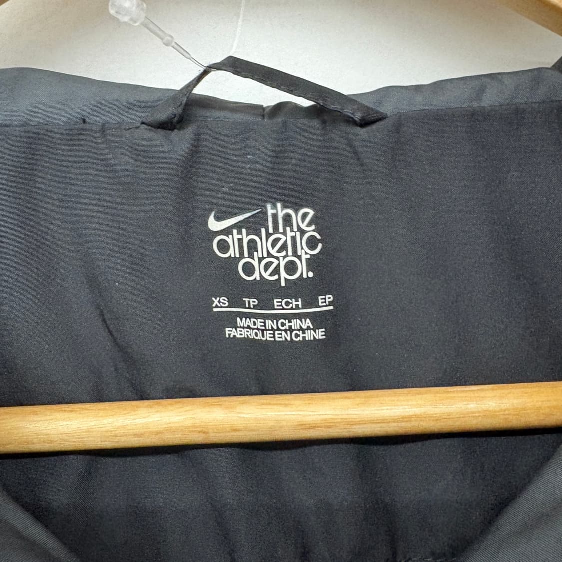 나이키 블랙 바람막이 후드 집업 남성S 상품이미지5