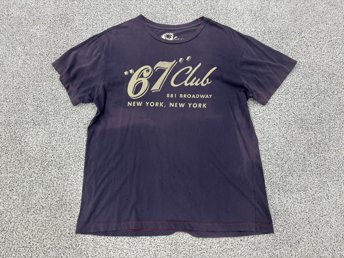 폴로 랄프로렌 빈티지 프린팅 반팔티 상품이미지1